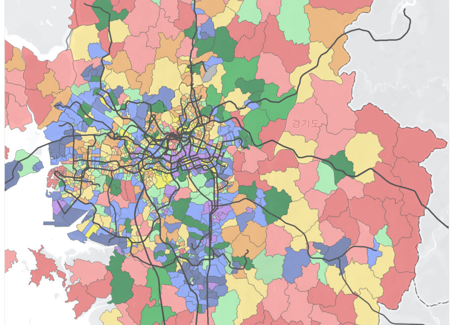 수도권 철도 지하철 노선